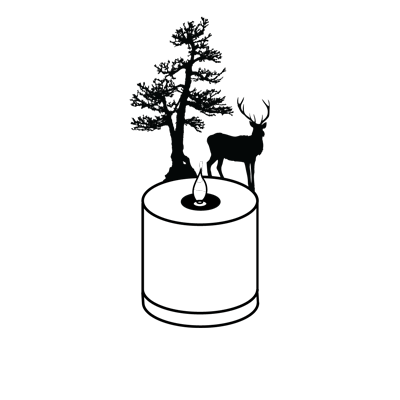 An image of LUMEN FLAME DEER, a product designed and made by Adam Frank.
