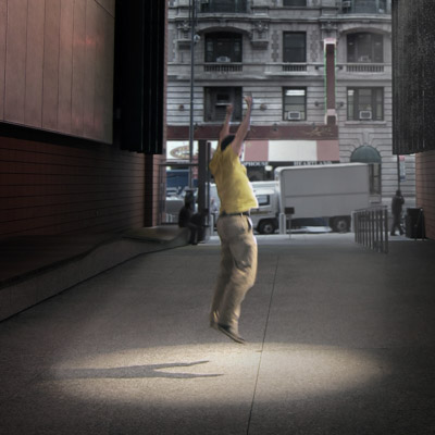 An image of PERFORMER, an installation by Adam Frank.
