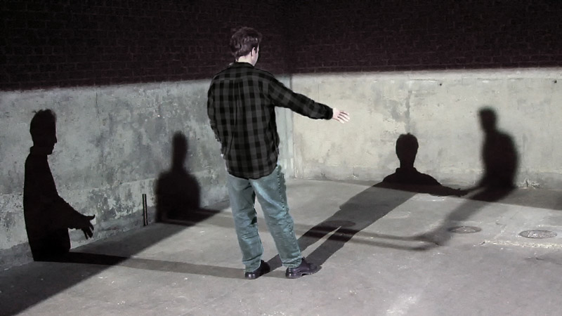 An image of SHADOW, an installation by Adam Frank.